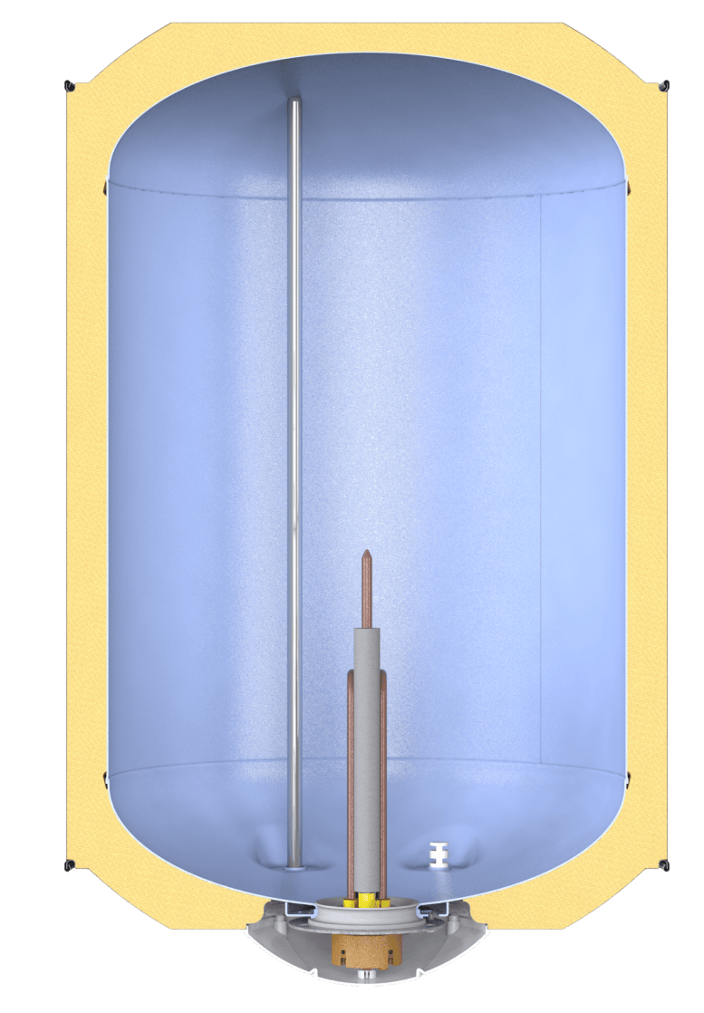 бойлер в розрізі новатек 80 літрів